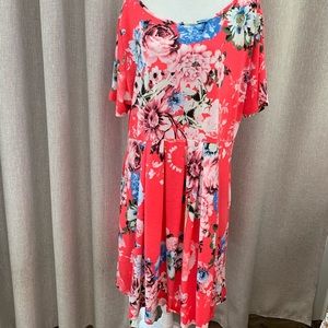 Coral 3XL Dress